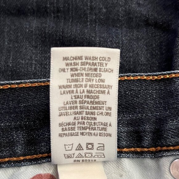 Lucky Brand 221 Original Straight Jeans Mens 32 Denim Med. Wash Classic Fit - Picture 7 of 14